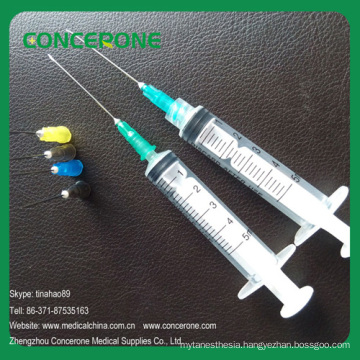 Disposable Hypodermic Syringe with Needle